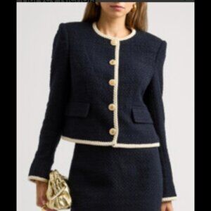 Veronica Beard Tweed Jacket & Skirt Suit Size 2